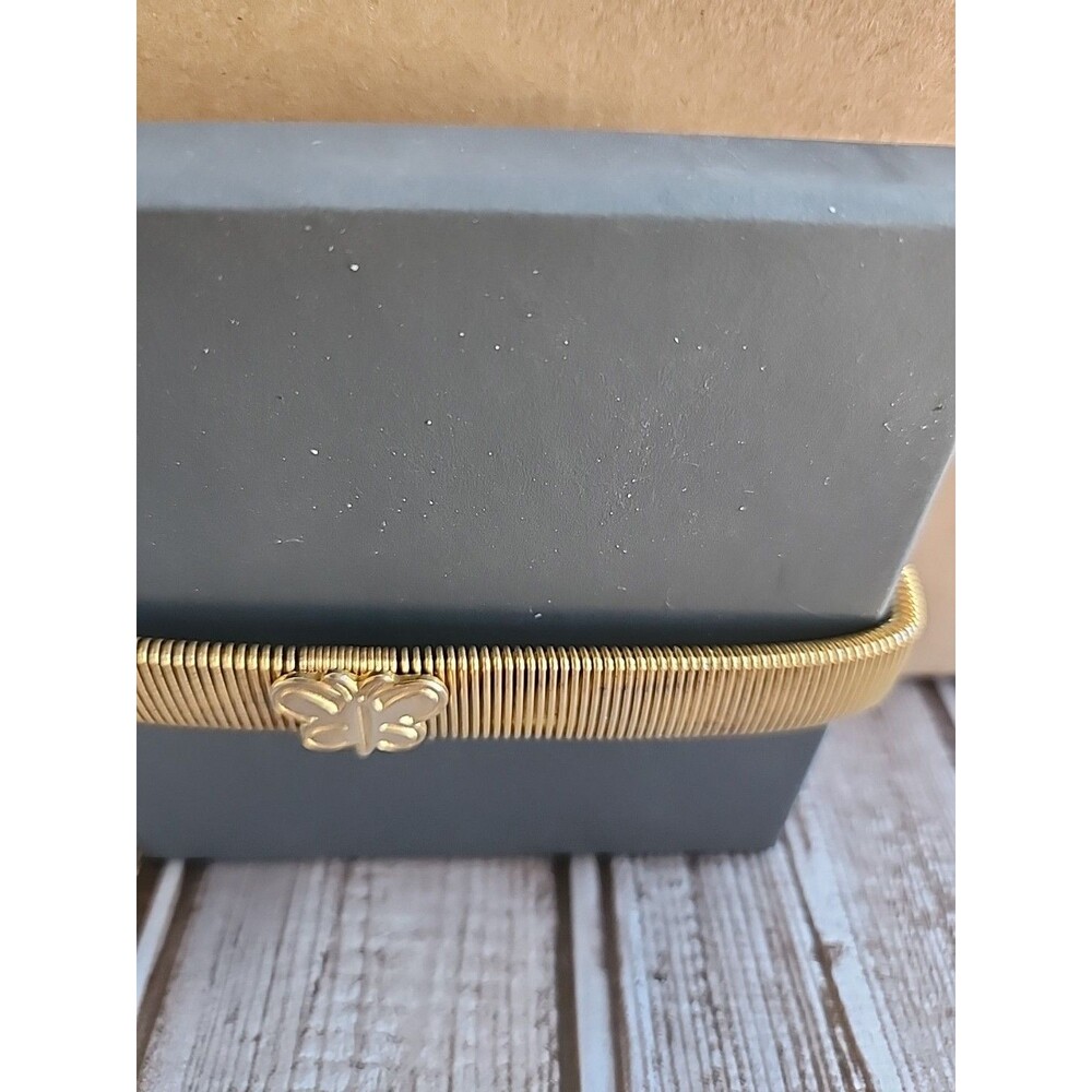 Vintage Gold Tone Stretch Bracelets 2 Count - Picture 5 of 10